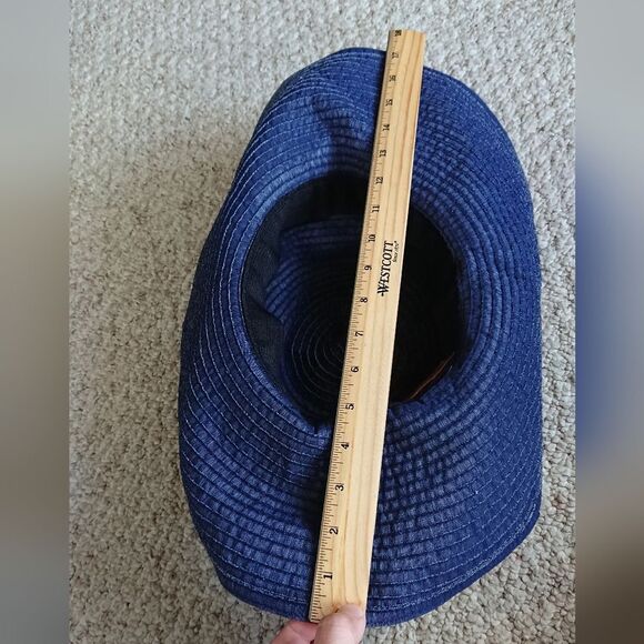 Goldcoast Sunwear Janet UV Sun Protection Hat Blue denim - Picture 8 of 10
